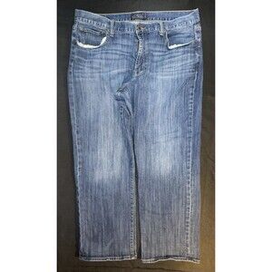 Lucky Brand 181 Relaxed Straight Men’s Jeans W38 Medium Wash Denim